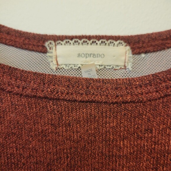 Soprano Open Back Layered Size Girls 16 Top - Picture 3 of 8